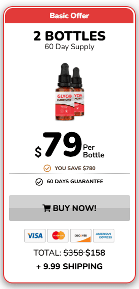 glyco harmony 2 bottles price